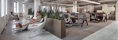 Ofis için Dikdörtgen Saksı