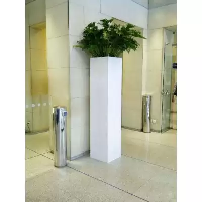 XXL Modern Dik Kare Saksı