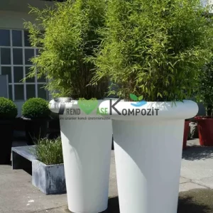 İstanbul yeni sezon ürünü konik saksı